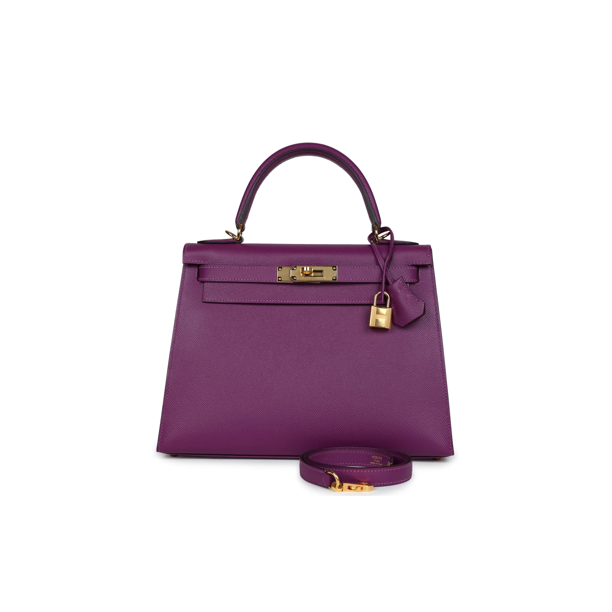 H**mes kelly sellier 28 anemone epsom gold hardware (28*22*10cm)